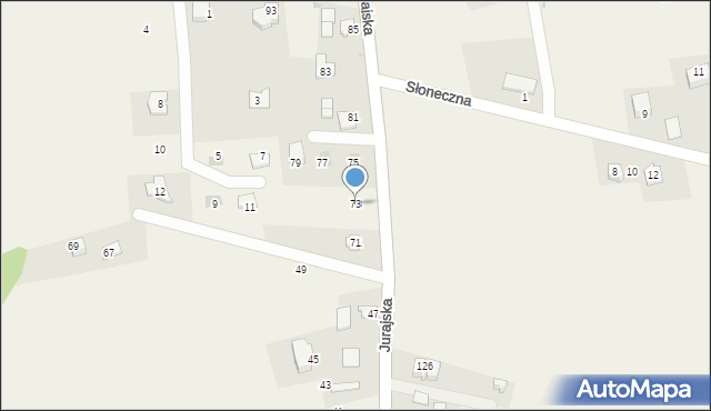 Maszyce, Jurajska, 73, mapa Maszyce