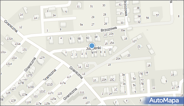 Michałowice, Jutrzenki, 6, mapa Michałowice