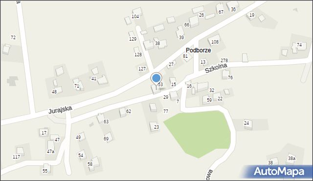 Młynka, Jurajska, 9, mapa Młynka