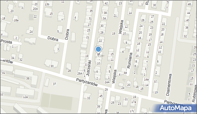 Ożarów Mazowiecki, Jutrzenki, 14, mapa Ożarów Mazowiecki