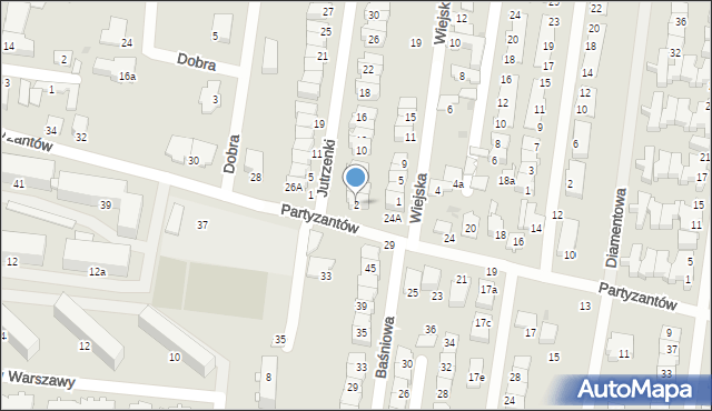 Ożarów Mazowiecki, Jutrzenki, 2, mapa Ożarów Mazowiecki