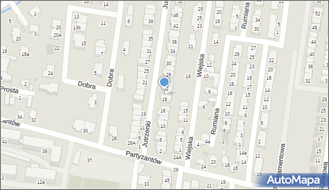 Ożarów Mazowiecki, Jutrzenki, 20, mapa Ożarów Mazowiecki