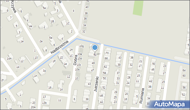 Ożarów Mazowiecki, Jutrzenki, 51, mapa Ożarów Mazowiecki