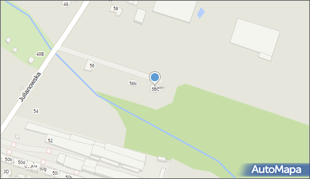 Piaseczno, Julianowska, 56C, mapa Piaseczno
