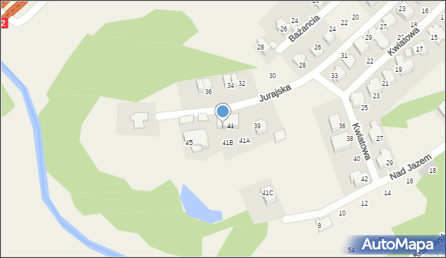 Szczyglice, Jurajska, 43, mapa Szczyglice