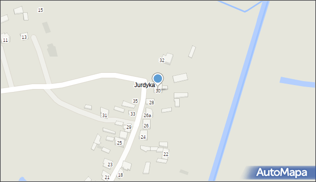 Tyszowce, Jurydyka, 30, mapa Tyszowce