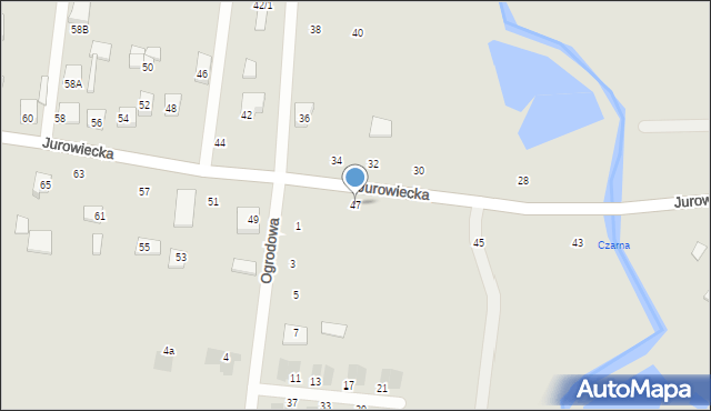 Wasilków, Jurowiecka, 47, mapa Wasilków