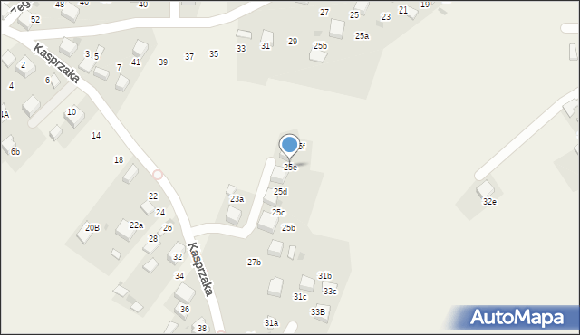 Balin, Kasprzaka Marcina, 25e, mapa Balin