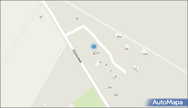 Barlinek, Kaszczyc Romany, 33, mapa Barlinek