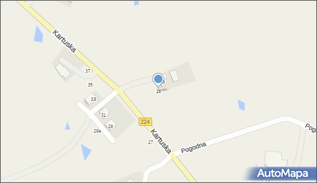 Barwik, Kartuska, 18, mapa Barwik