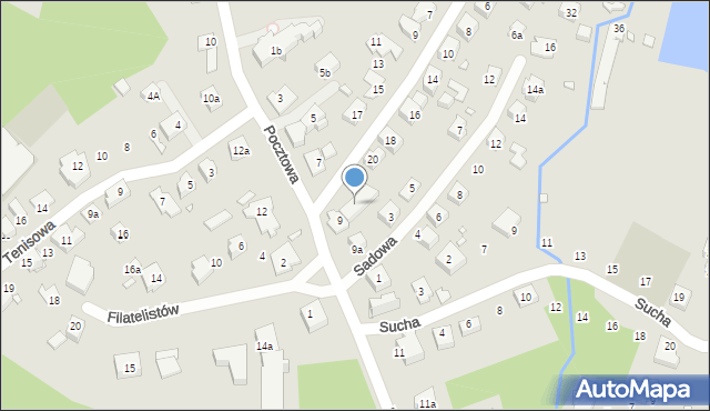 Bielsko-Biała, Kąpielowa, 22, mapa Bielsko-Białej