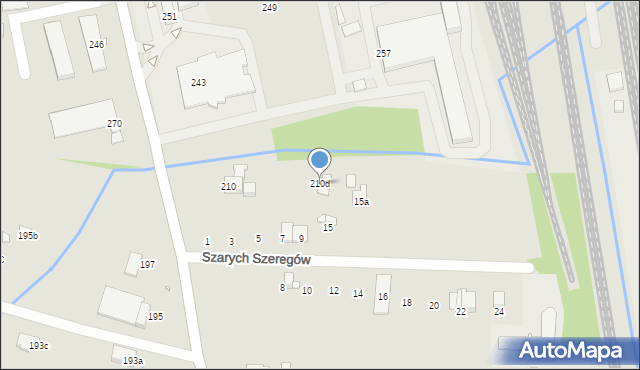 Bielsko-Biała, Katowicka, 210d, mapa Bielsko-Białej