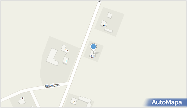 Biskupice, Kasztanowa, 2b, mapa Biskupice