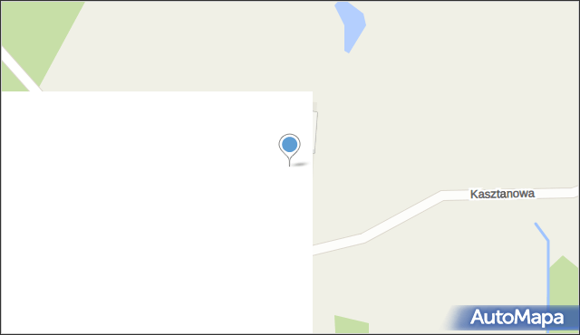 Błądzim, Kasztanowa, 10, mapa Błądzim