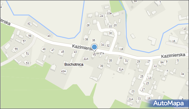 Bochotnica, Kazimierska, 41, mapa Bochotnica