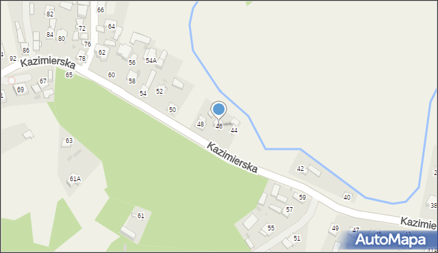 Bochotnica, Kazimierska, 46, mapa Bochotnica