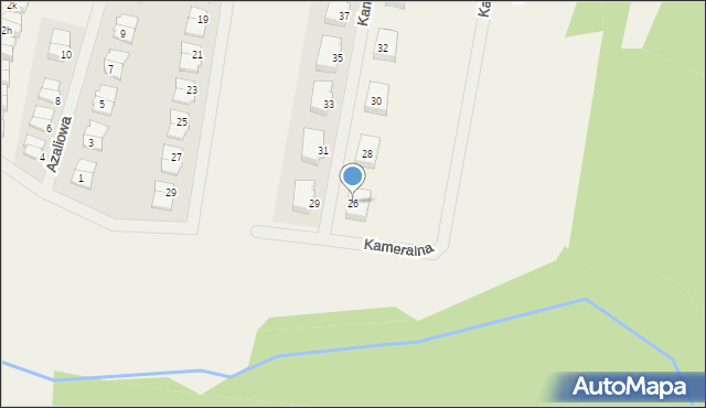 Bojano, Kameralna, 26, mapa Bojano