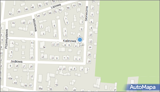 Bralin, Kalinowa, 2, mapa Bralin