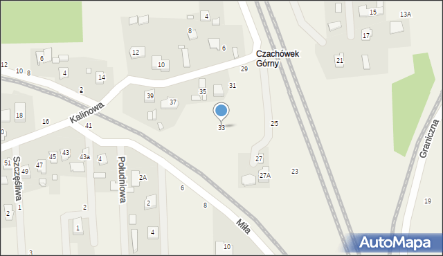 Bronisławów, Kalinowa, 33, mapa Bronisławów