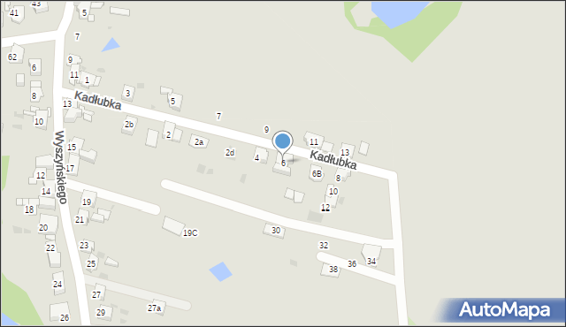 Bytom, Kadłubka Wincentego, bp., 6, mapa Bytomia