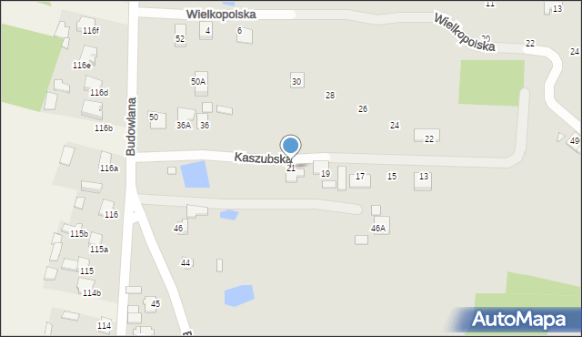 Chełm, Kaszubska, 21, mapa Chełma