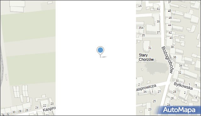 Chorzów, Kalusa Józefa, 2, mapa Chorzów