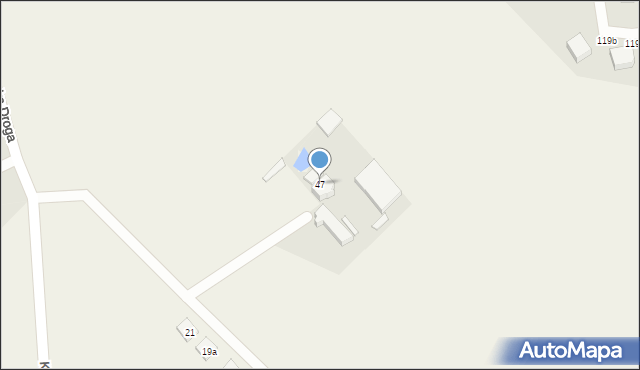 Chwaszczyno, Kaszubska Droga, 47, mapa Chwaszczyno
