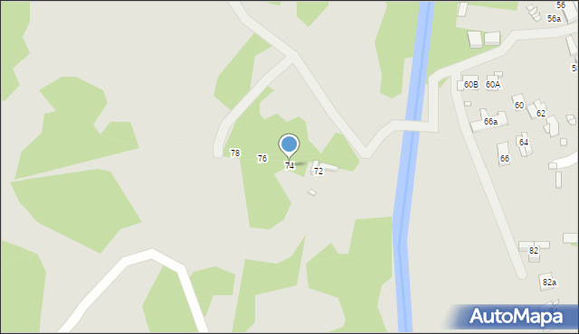 Czeladź, Katowicka, 74, mapa Czeladź