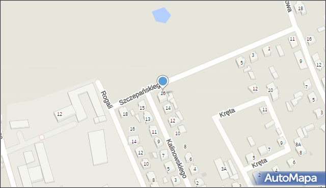 Czersk, Kalinowskiego Mieczysława, por., 16, mapa Czersk