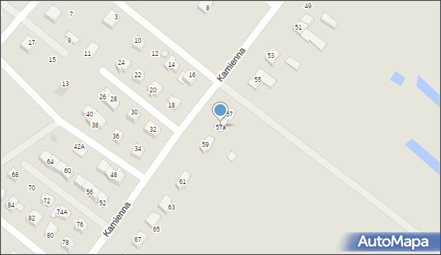 Człuchów, Kamienna, 57a, mapa Człuchów