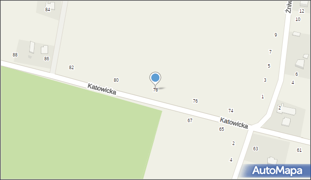 Dębowiec, Katowicka, 78, mapa Dębowiec