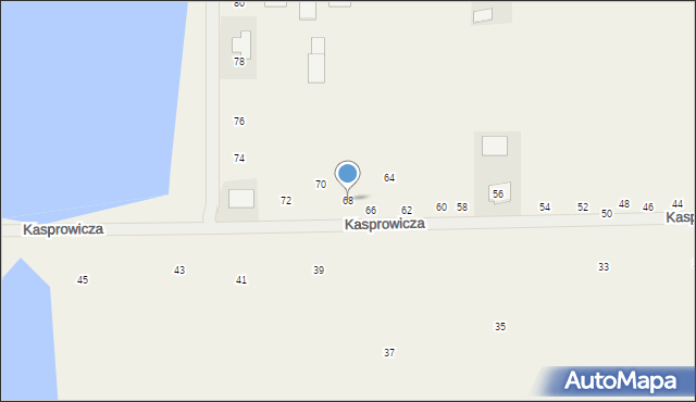 Dymaczewo Nowe, Kasprowicza Jana, 68, mapa Dymaczewo Nowe