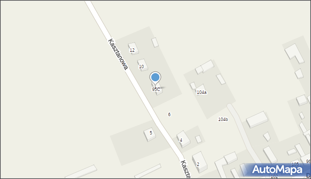 Dziembowo, Kasztanowa, 8, mapa Dziembowo