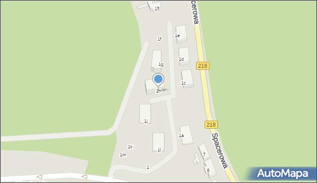 Gdańsk, Karwieńska, 1h, mapa Gdańska