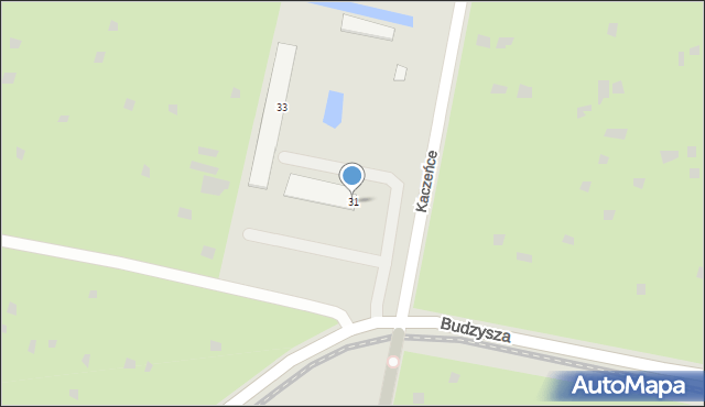 Gdańsk, Kaczeńce, 31, mapa Gdańska