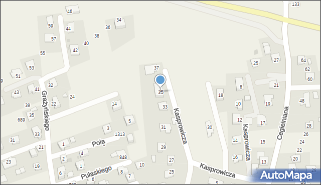Gdów, Kasprowicza Jana, 35, mapa Gdów