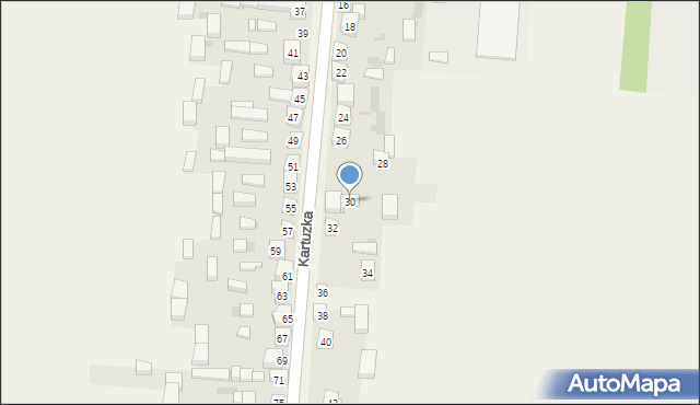 Gidle, Kartuzka, 30, mapa Gidle