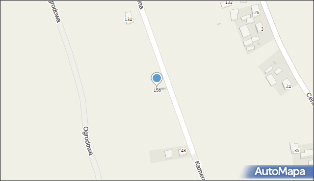 Głęboka, Kameralna, 30, mapa Głęboka