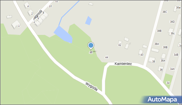 Głogów Małopolski, Kamieniec, 46, mapa Głogów Małopolski