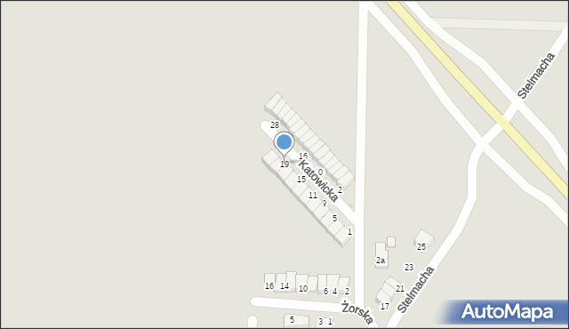 Głubczyce, Katowicka, 19, mapa Głubczyce