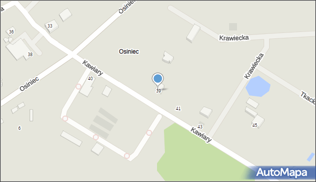 Gniezno, Kawiary, 39, mapa Gniezna