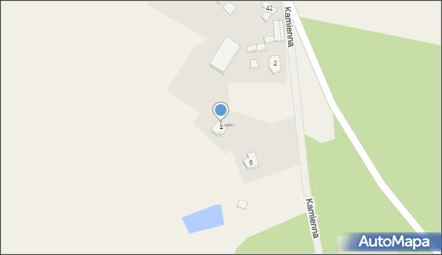 Gogolewko, Kamienna, 4, mapa Gogolewko