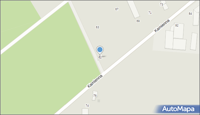 Gogolin, Kamienna, 61, mapa Gogolin