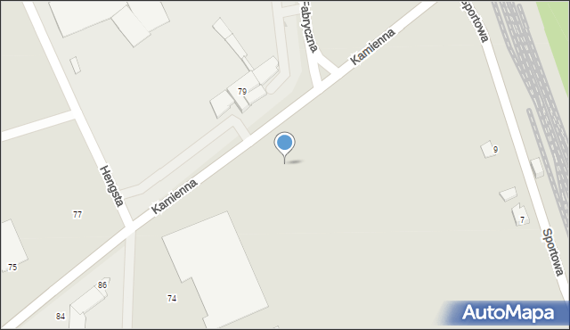 Gogolin, Kamienna, 88, mapa Gogolin