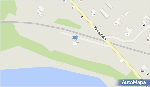 Golczewo, Kamieńska, 11c, mapa Golczewo