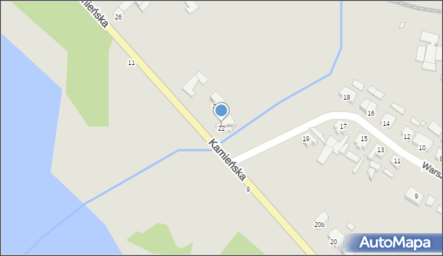 Golczewo, Kamieńska, 22, mapa Golczewo