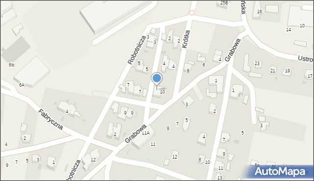 Goleszów, Kasztanowa, 6, mapa Goleszów