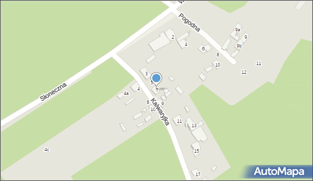 Góra Kalwaria, Kalwaryjka, 7, mapa Góra Kalwaria