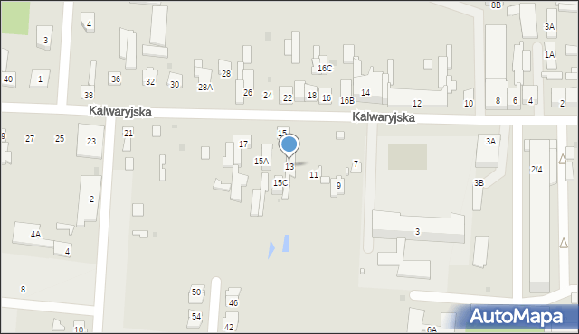 Góra Kalwaria, Kalwaryjska, 13, mapa Góra Kalwaria