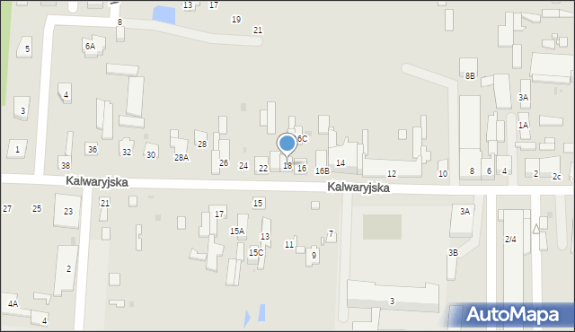 Góra Kalwaria, Kalwaryjska, 18, mapa Góra Kalwaria